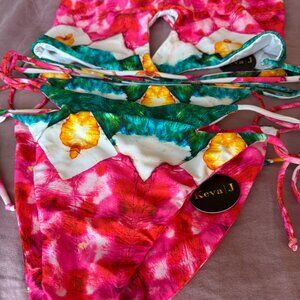 Keva J Carena Wrap String Bikini XLarge